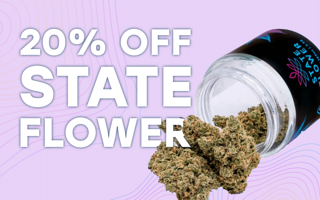 State Flower 1/8ths 20% Off