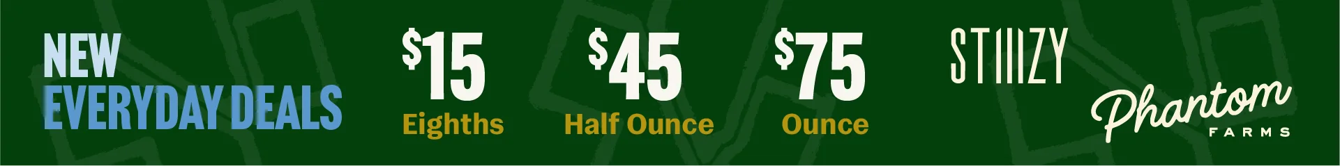 Everyday deals flower eighths half ounce