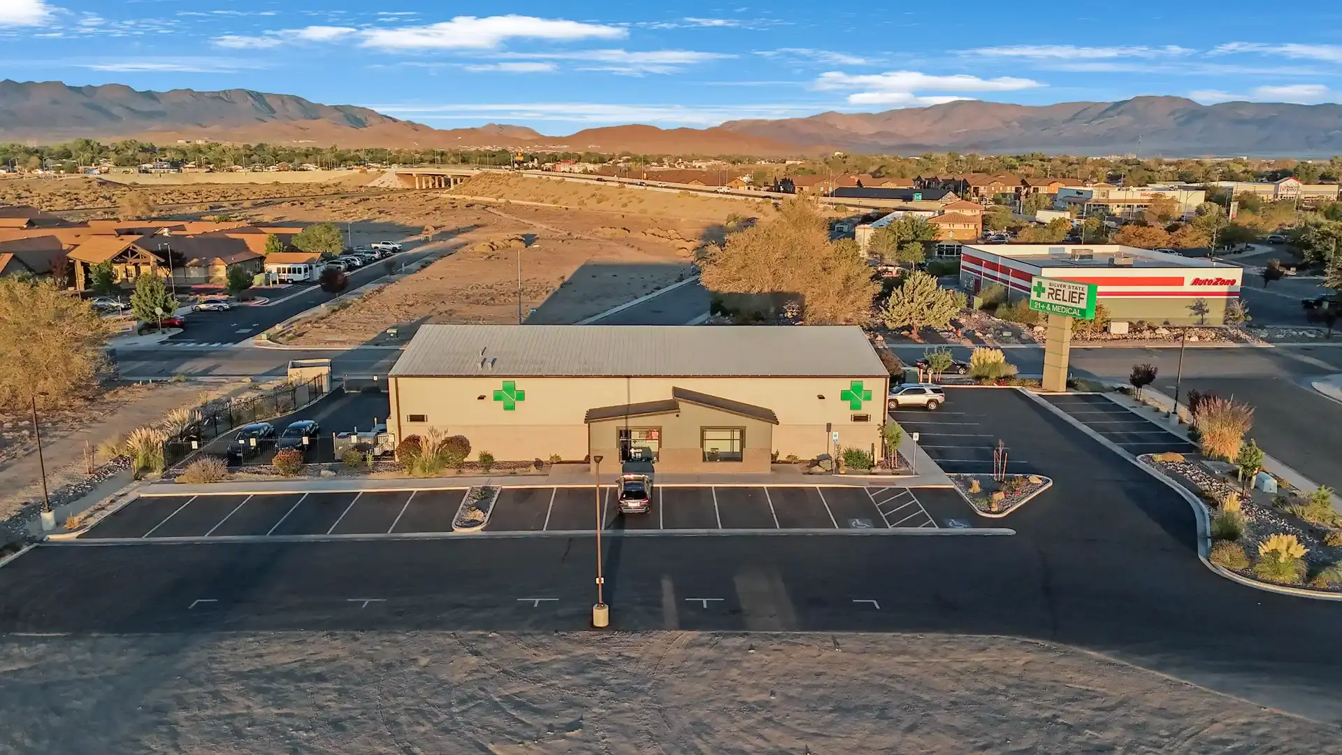 Fernley drone front lot