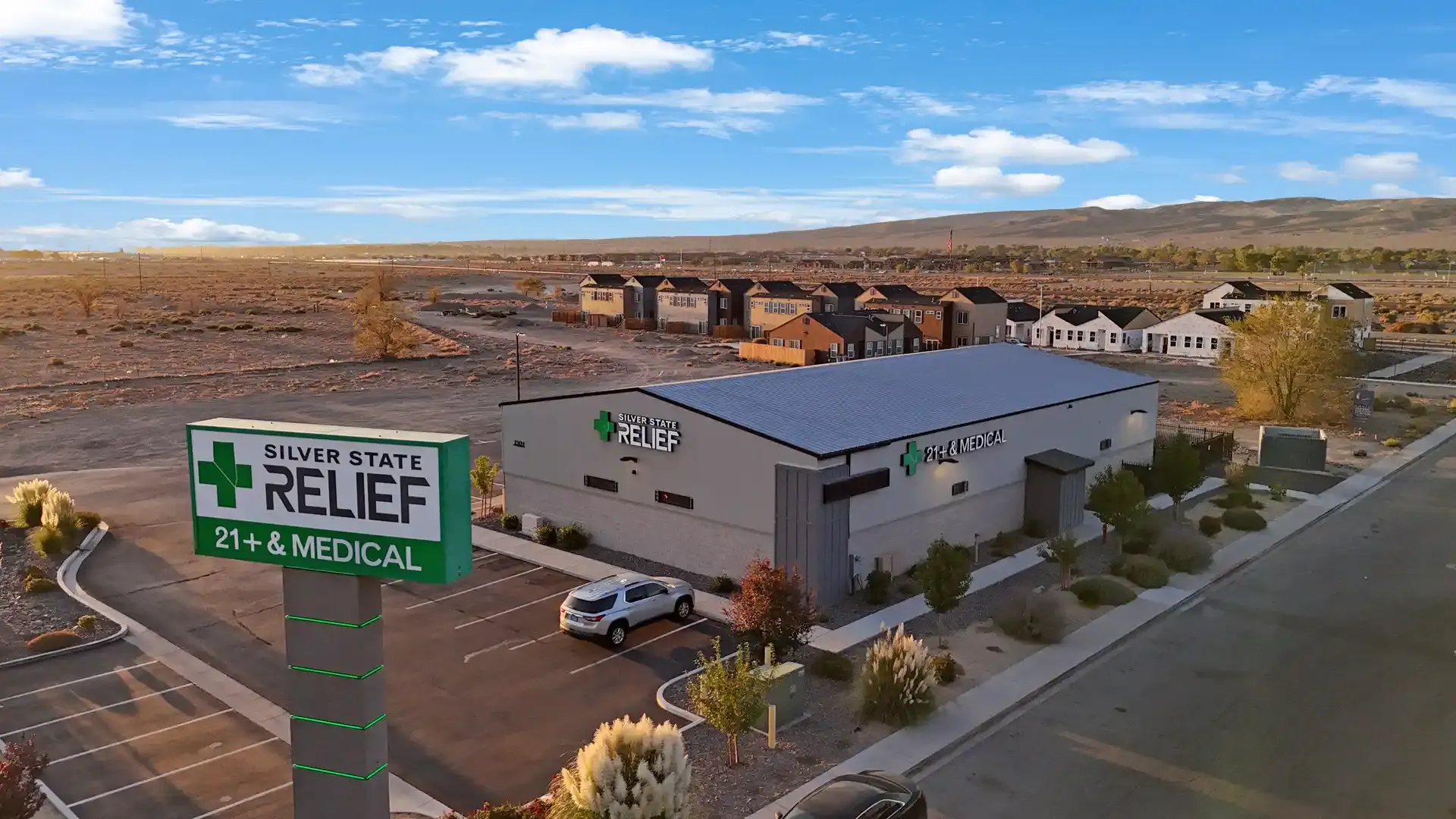 Fernley drone pole sign