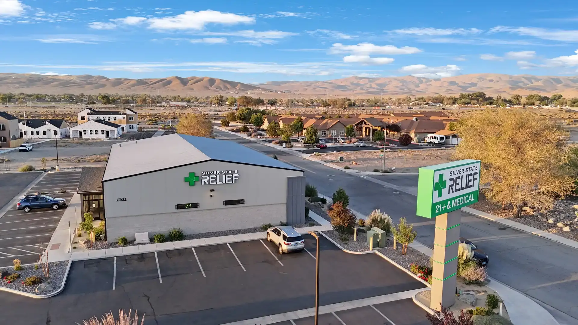Fernley drone sign lot