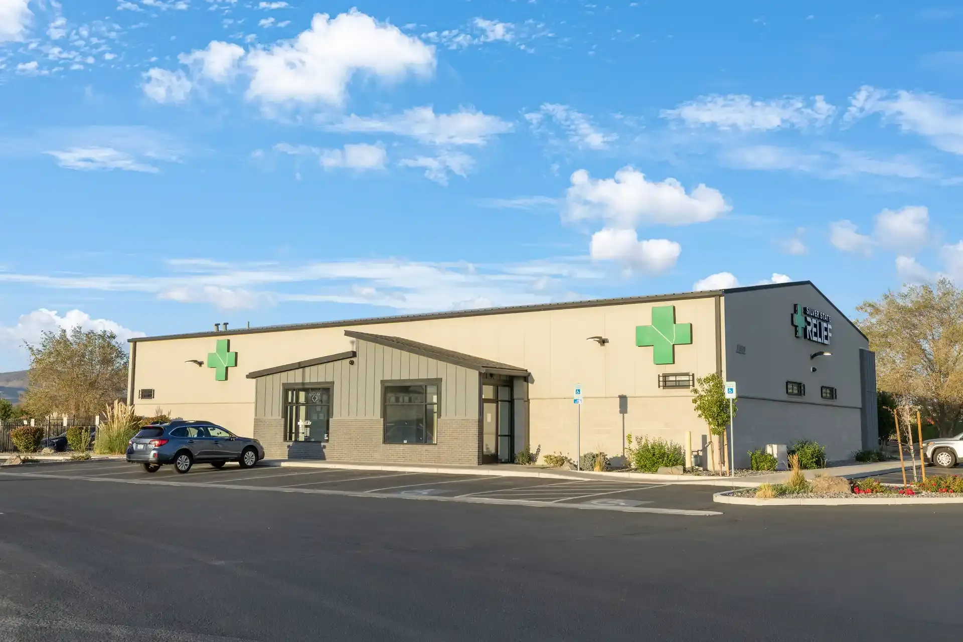 Fernley exterior front lot