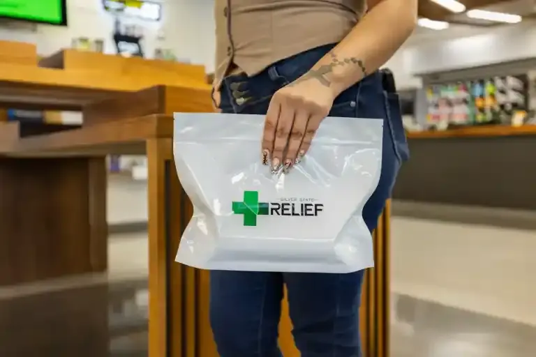 Reno bag in hand
