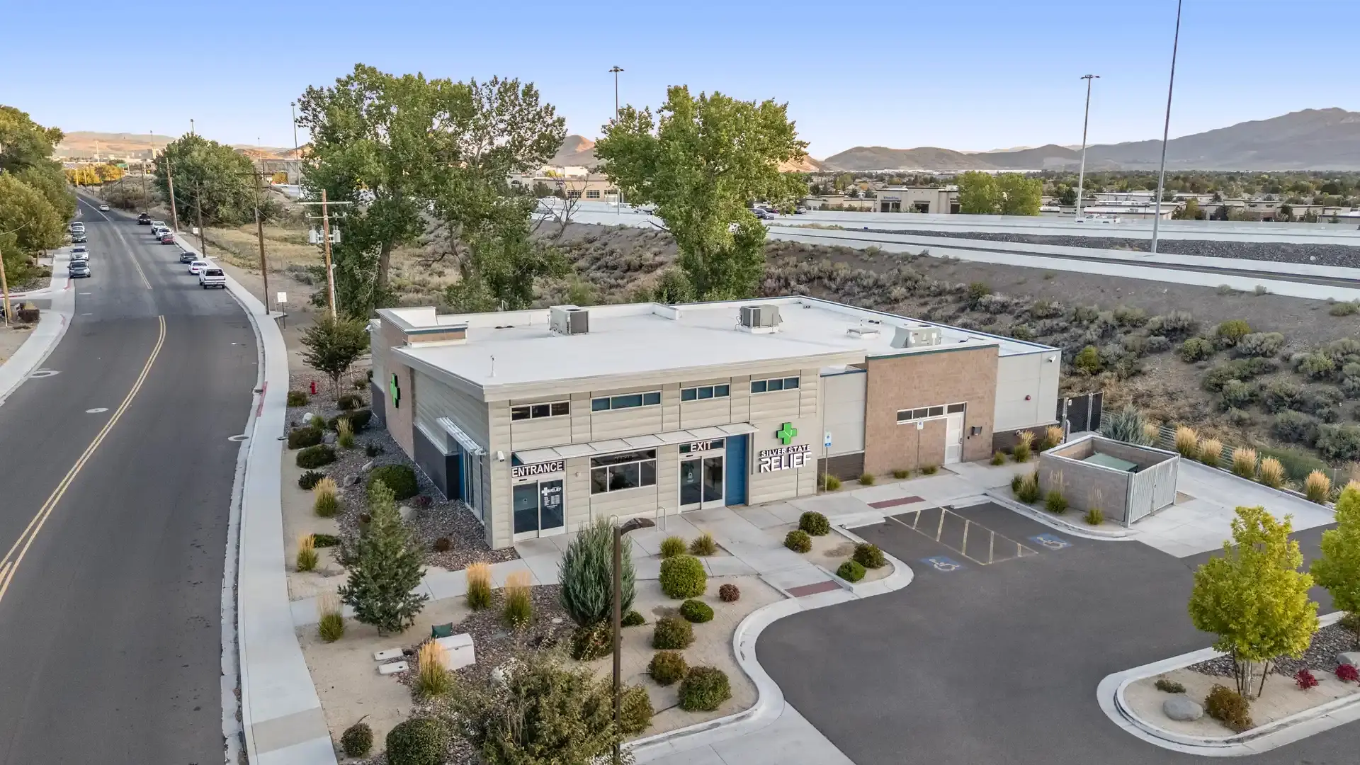 Reno drone lot road